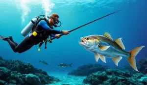 how to spear fish